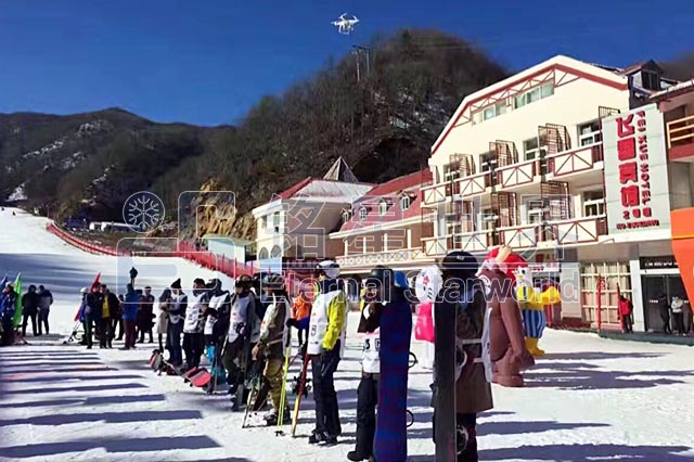     “中原雪冠，纵享思滑”2016伏牛山滑雪度假乐园6