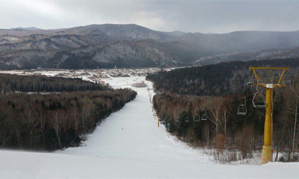 黑龙江伊春梅花山滑雪场