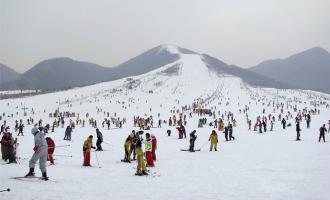 河南三门峡甘山滑雪场