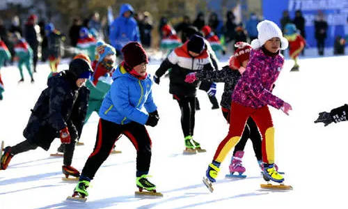 冰雪运动走进福建德化校园