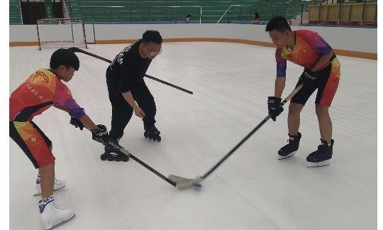 冰雪运动高水平人才选拔现场