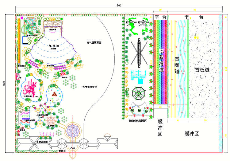 滑雪场规划